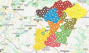 keleti települések